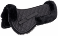 Tapis de selle intégral en peau de mouton australienne — Amortisseur